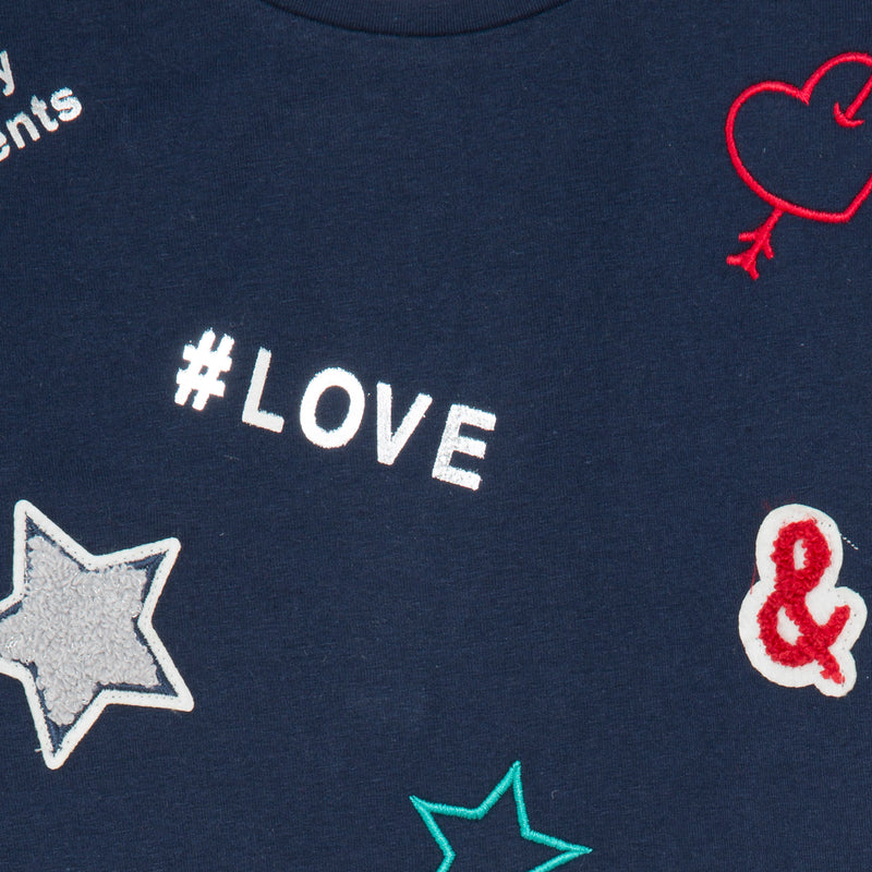 Jersey Long Sleeve T-shirt - Blue