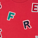 Plush Sweatshirt - Red