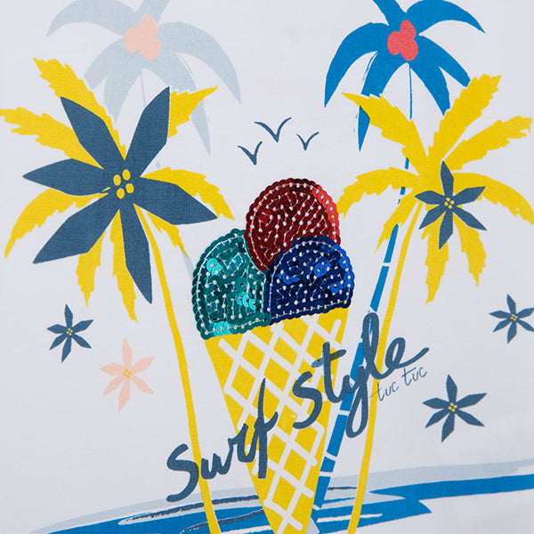 Jersey T-shirt - White