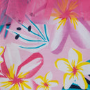 Jersey And Tulle Capri Leggings - Pink