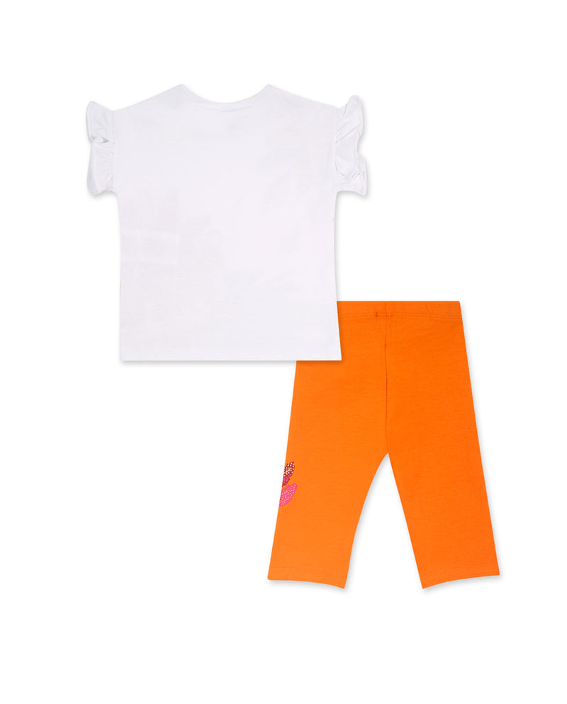 Pirate Jersey T-Shirt & Leggings - Orange