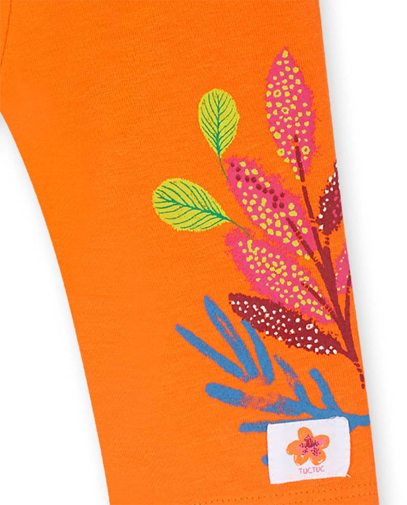 Pirate Jersey T-Shirt & Leggings - Orange