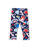 Knit Leggings - Azul