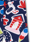 Knit Leggings - Azul