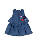 Denim Dress - Azul