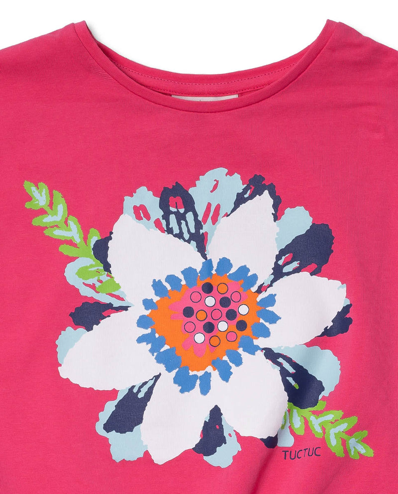 Pirate Jersey T-Shirt & Leggings - Rosa