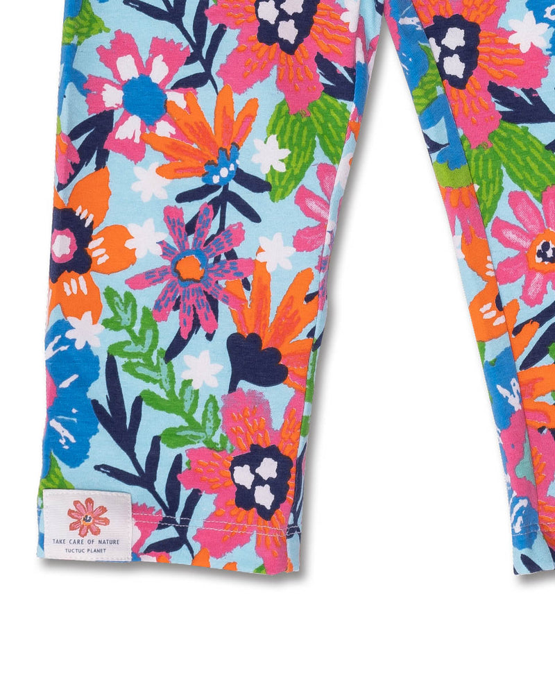 Pirate Jersey T-Shirt & Leggings - Rosa