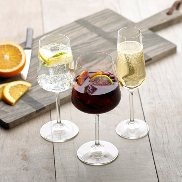 Ovid Red Wine Glass Set Of 4