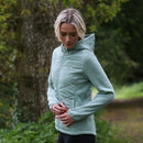 Ria Padded Hoodie - Sage Green