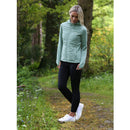 Ria Padded Hoodie - Sage Green