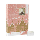 Set Of 12 Tealights - Golden Sandalwood