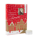 Set Of 12 Tealights - Oakwood & Mulberry