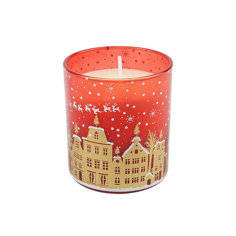 Printer Glass Candle - Oakwood & Mulberry