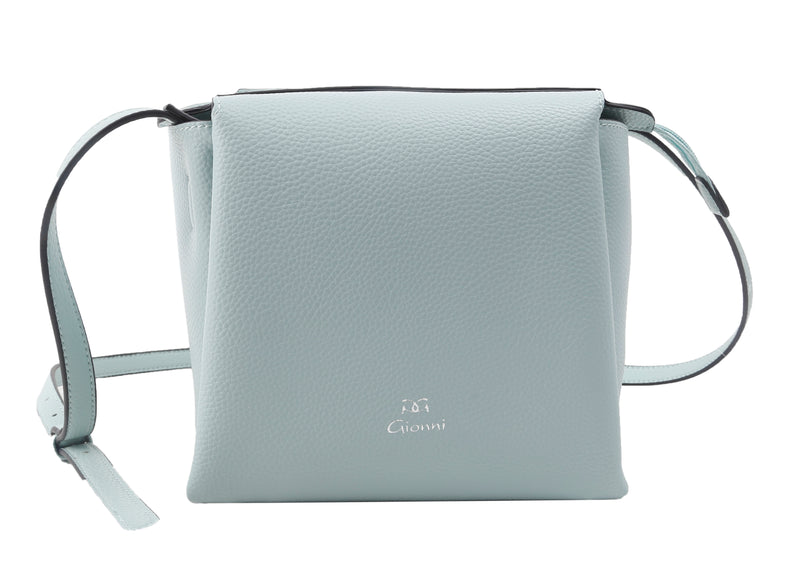 Ashton Soft Winged Crossbody - Light Blue