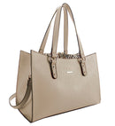 Dagari Ethnic Print Grab Bag - Natural