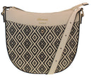 Dagari Curved Top Large Crossbody - Natural