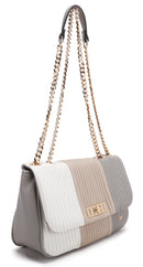 Chain Crossbody Bag - Burgundy