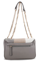 Chain Crossbody Bag - Burgundy