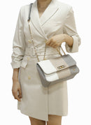 Chain Crossbody Bag - Grey