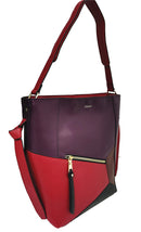Large Bucket Shoulder Bag - Berry