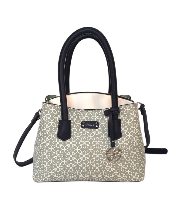 Dahlia Double Handle Grab - Mint