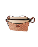 Dahlia Printed Crossbody - Camel