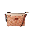 Dahlia Printed Crossbody - Camel