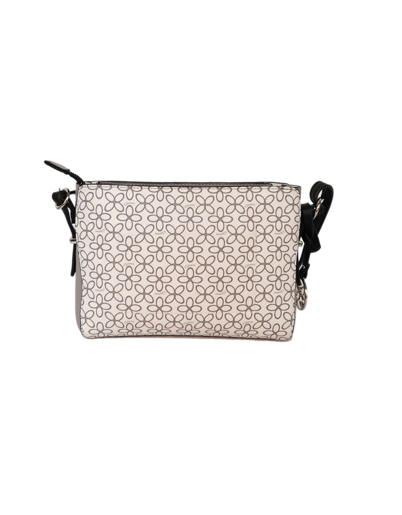 Dahlia Printed Crossbody - Grey