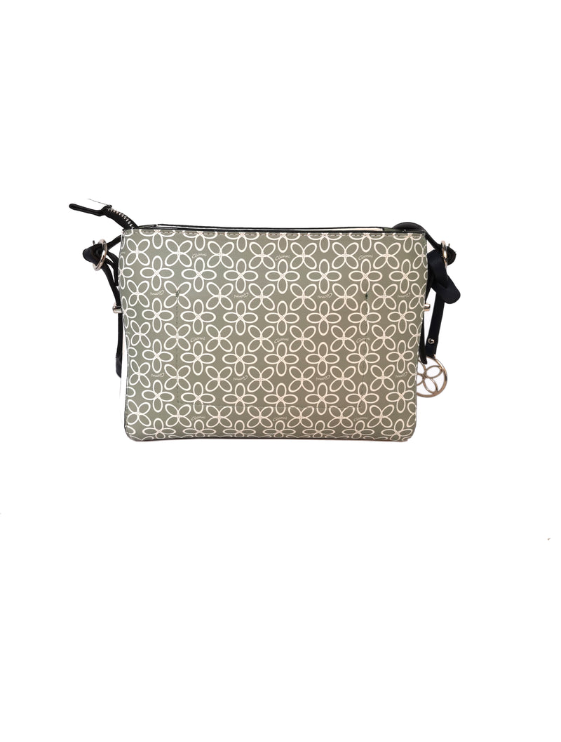 Dahlia Printed Crossbody - Mint