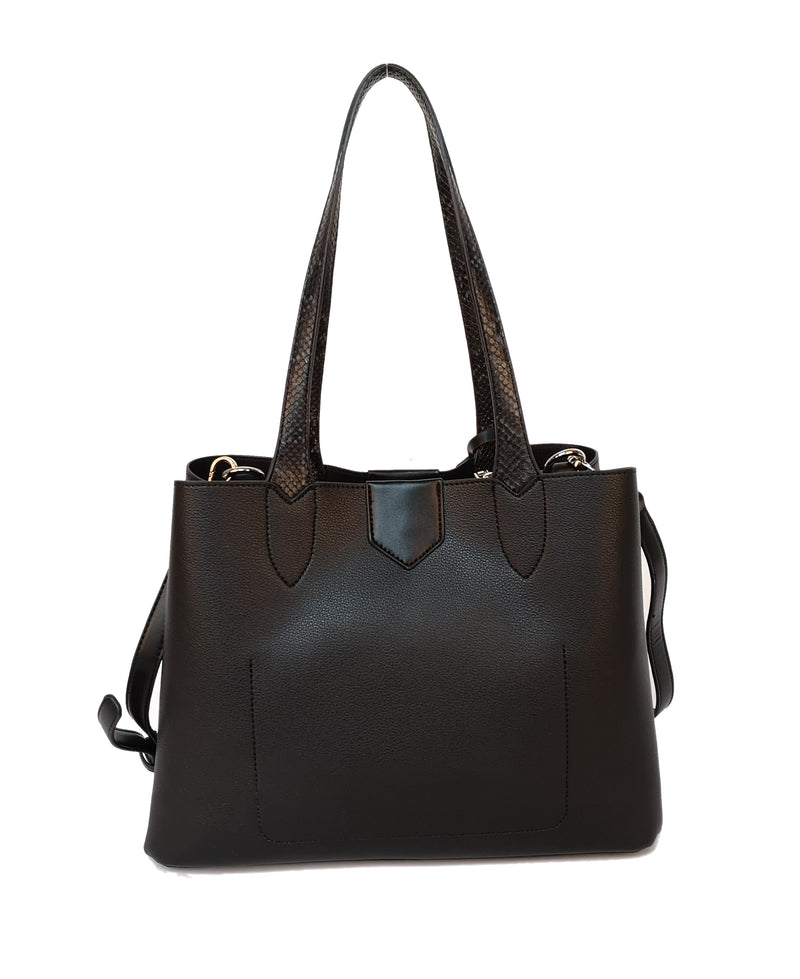 Magnolia Soft Shoulder Bag - Black