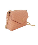 Gardenia Chain Strap Shoulder - Nude