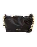 Davana Ruched Crossbody - Black