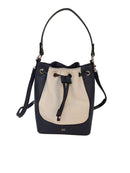 Marjoram Top Handle Bucket Bag - Navy