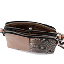 Fig Multi Compartment Crossbody - Rose