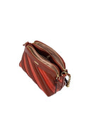 Celestine Colour Quilted Crossbody Bag - Tan