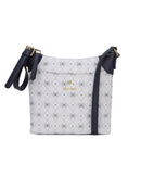 Aruba Monogram Crossbody - Navy