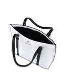 Gionni Sanibel Pressed Effect Tote - White