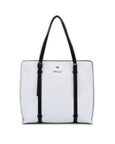 Gionni Sanibel Pressed Effect Tote - White
