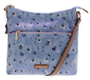 Thandi Canvas Print Crossbody - Blue
