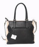 Adjustable Straps Tote - Black