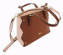 Adjustable Straps Tote - Brown