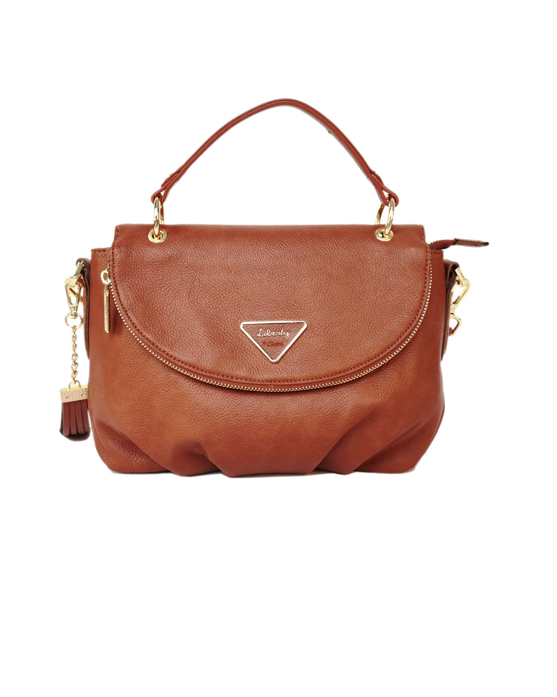 Neroli Top Handle Satchel - Tan