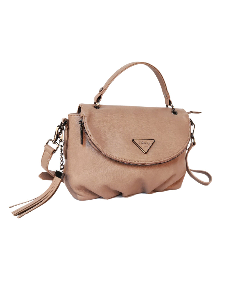 Neroli Top Handle Satchel - Taupe