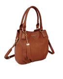 Neroli Double Handle Soft Tote - Tan