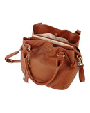 Neroli Double Handle Soft Tote - Tan