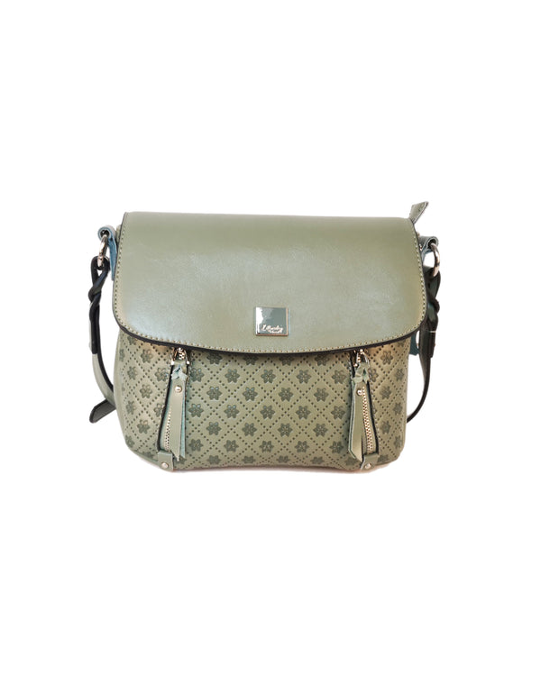 Valerian Flapover Crossbody - Mint