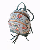 Tulip Canvas Backpack - Blue