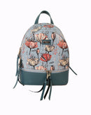 Tulip Canvas Backpack - Blue