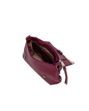 Sirin Colour Block Soft Flapover - Burgundy