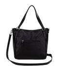 Sirin Double Handle Shoulder Bag - Black